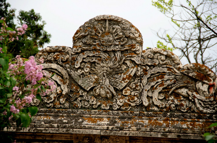 民國(guó)石雕精品:大連清泉寺漢白玉詩(shī)屏(民國(guó)) - 安東老王 - 福成中華